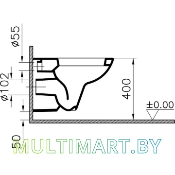 Унитаз Vitra S20 5507B003-6066 картинка 4